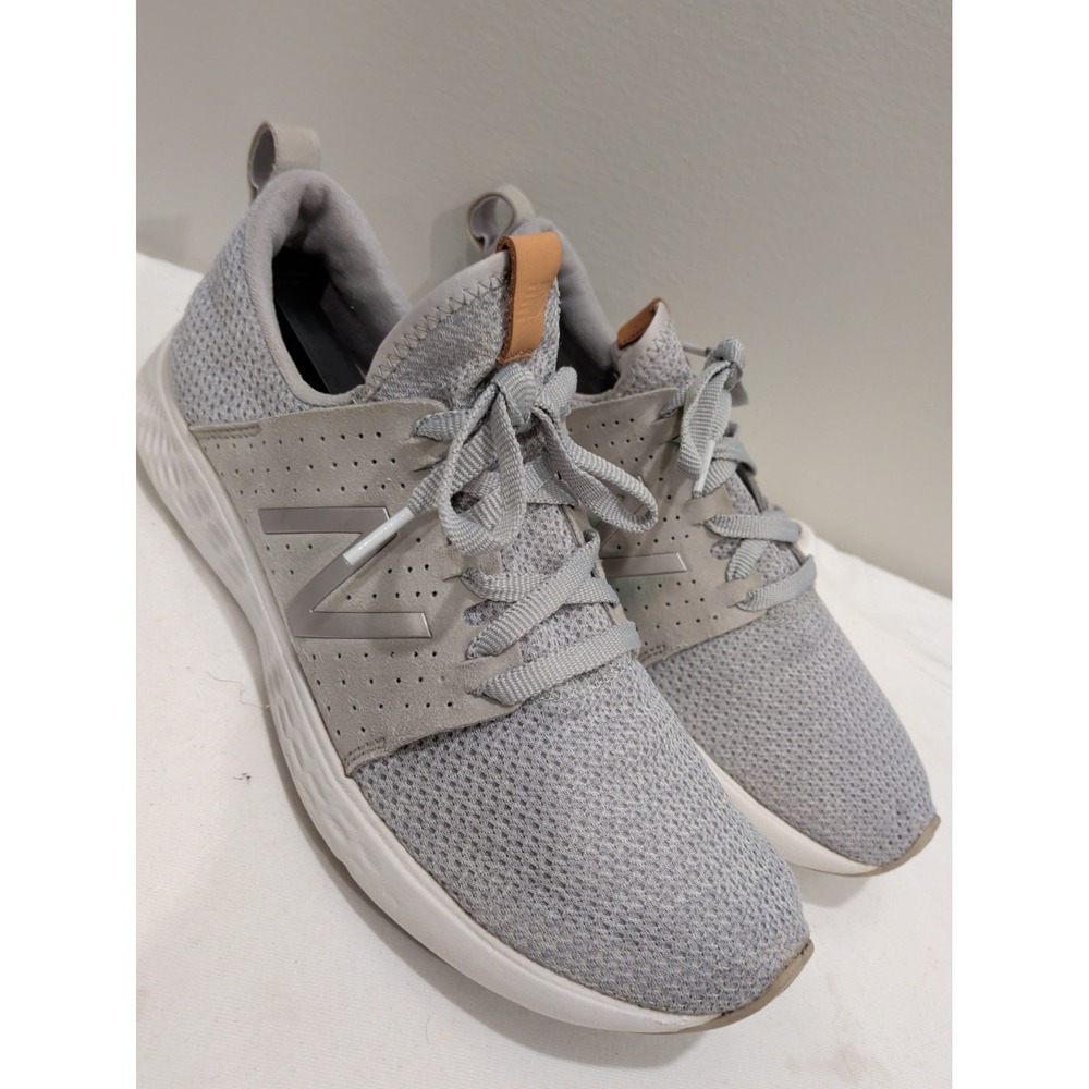 New Balance Fresh Foam Sport V1 Grey Athletic Running Shoes Womens 10 WSPTLG1